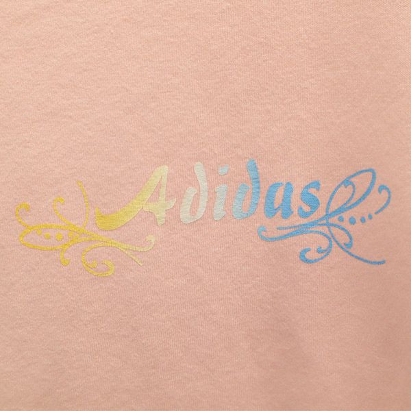 アディダス プリント 半袖 Tシャツ S ピンク adidas レディース