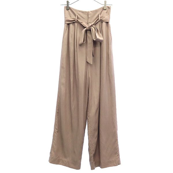 SNIDEL スナイデル SWFP211143 ハイウエストタック パンツ 0 ピンク レディース