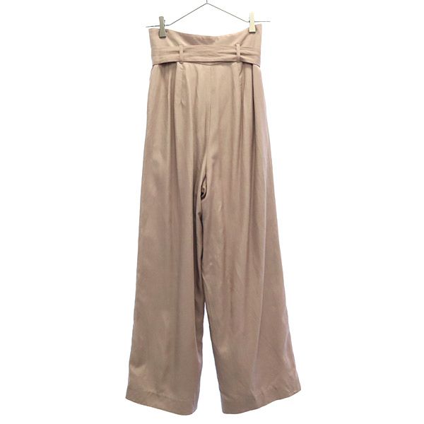 SNIDEL スナイデル SWFP211143 ハイウエストタック パンツ 0 ピンク レディース