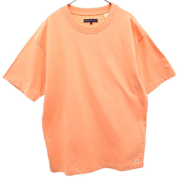 LEVI'S MADE & CRAFTED リーバイス メイドアンドクラフテッド 半袖 Tシャツ M オレンジ メンズ