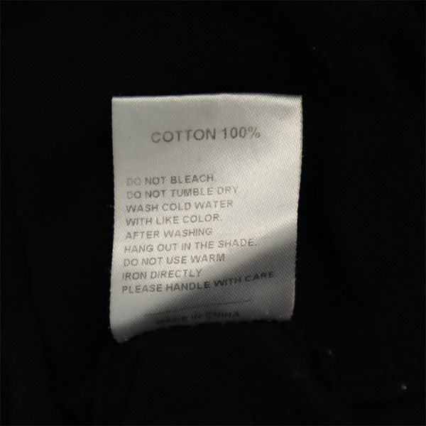 ジョイリッチ プリント 半袖 Tシャツ M ブラック JOYRICH メンズ