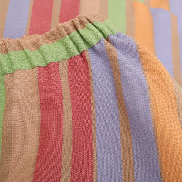 リリーブラウン LWFS146005 ストライプ柄 ミディ丈 スカート F ピンク系 Lily Brown レディース