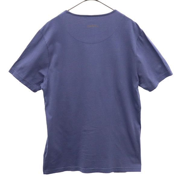 Pretty Green プリティーグリーン ジミヘンドリックスコラボ プリント 半袖 Tシャツ 4 ブルー メンズ