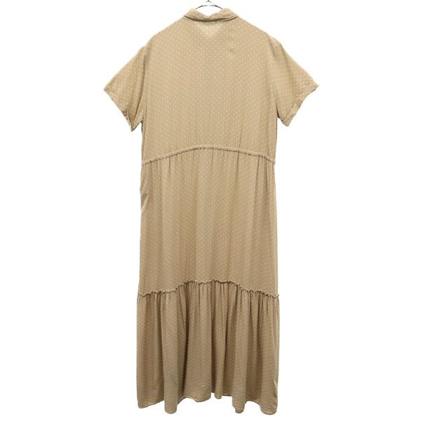 ミラオーウェン 半袖 シャツ ガウン 1 ベージュ Mila Owen 09WFD181010 レディース