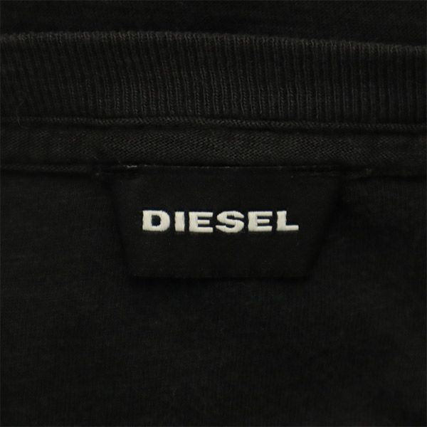 ディーゼル プリント 半袖 Tシャツ S ブラック系 DIESEL メンズ