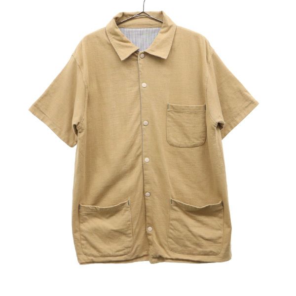 ジムマスター ヒッコリーストライプ ジャケット ベージュ gymmaster メンズ