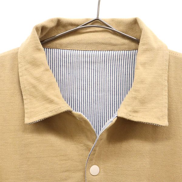 ジムマスター ヒッコリーストライプ ジャケット ベージュ gymmaster メンズ