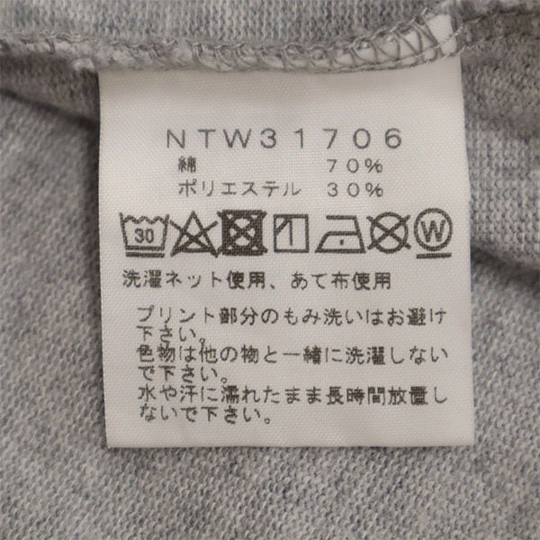 ザノースフェイス NTW31706 半袖 Tシャツ M グレー THE NORTH FACE レディース