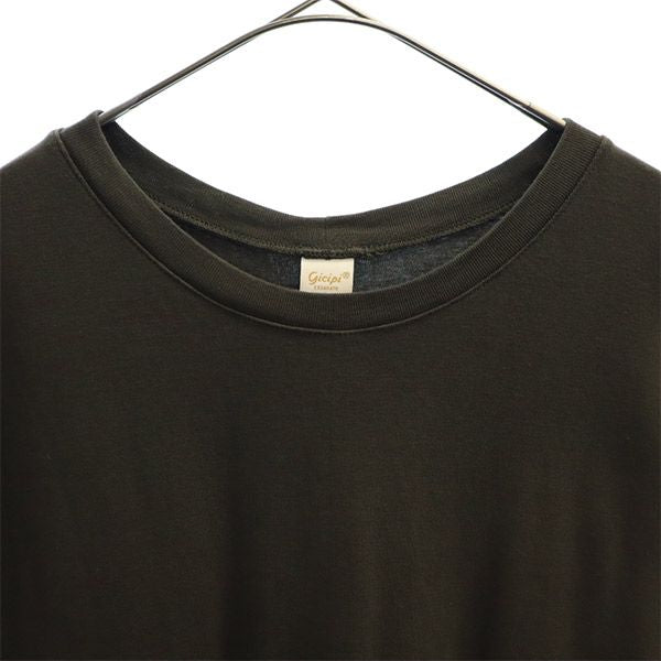 ジチピ イタリア製 半袖 Tシャツ 1 グレー gicipi レディース