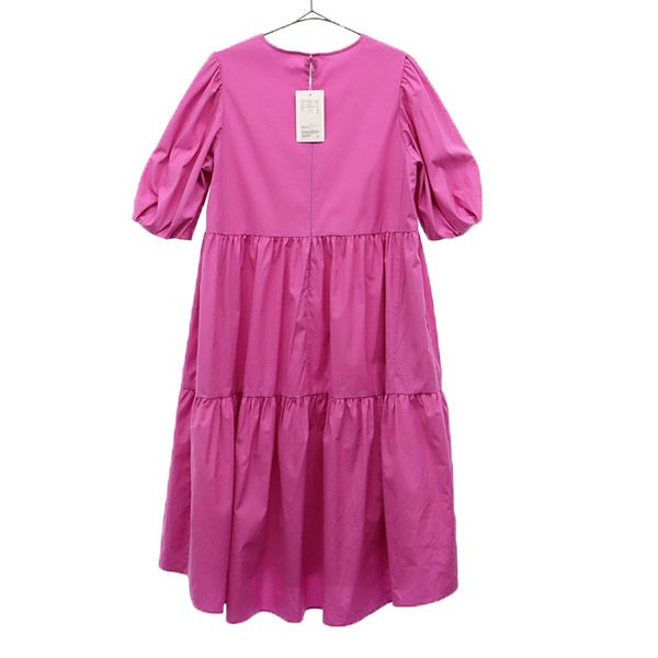 未使用 BEAUTY&YOUTH UNITED ARROWS ビューティアンドユースユナイテッドアローズ 半袖 ワンピース FREE ピンク レディース