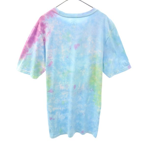 ボルコム 総柄 半袖 Tシャツ S/P ブルー系 VOLCOM メンズ