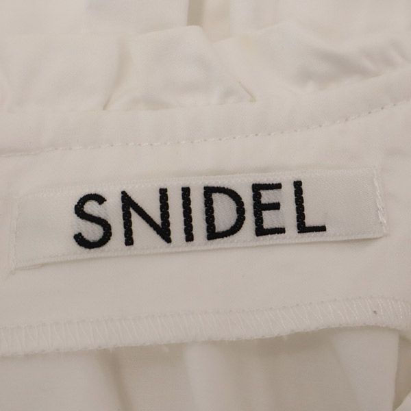 SNIDEL スナイデル SWFB204070 7分袖 ボリュームパフ ブラウス F ホワイト レディース