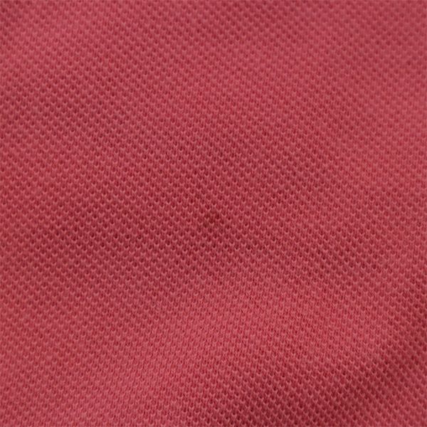 ラコステ 半袖 ポロシャツ ピンク LACOSTE 鹿の子 メンズ