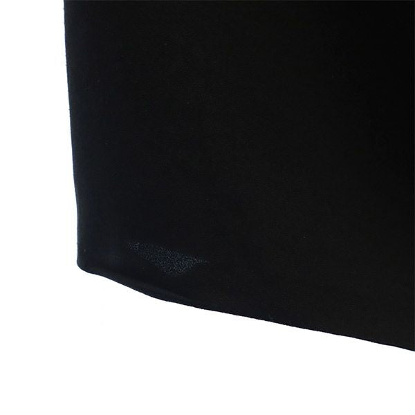 ENFOLD エンフォルド 半袖 フレンチスリーブ ワンピース 38 ブラック レディース