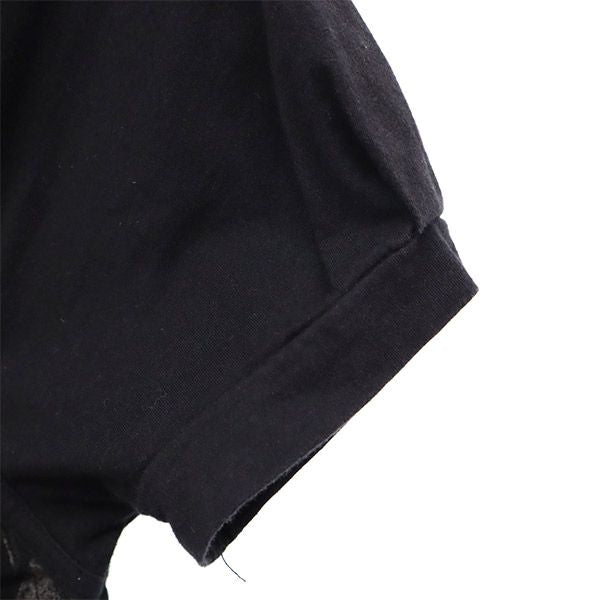 MARITHE + FRANCOIS GIRBAUD マリテフランソワジルボー プリント 半袖 Tシャツ S ブラック レディース