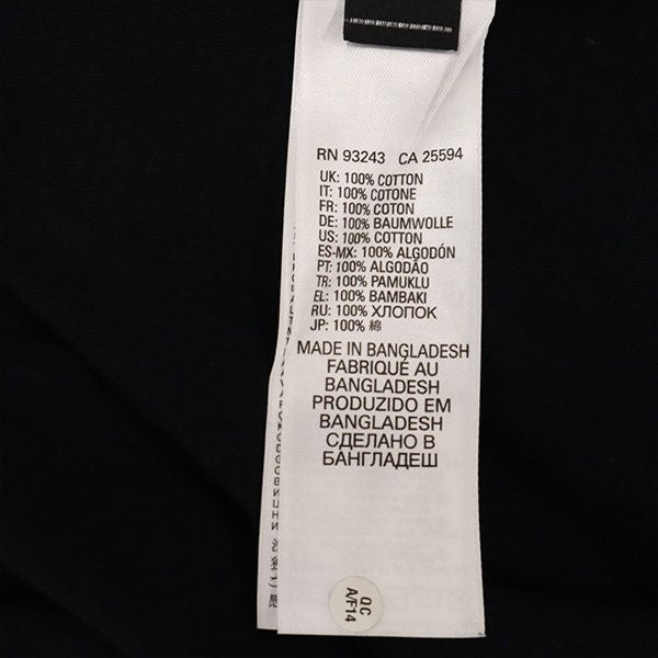 ディーゼル プリント 半袖 Tシャツ S ブラック DIESEL メンズ