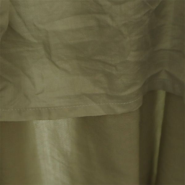 SNIDEL スナイデル SWFO212009 半袖 バックデザインプリーツ ワンピース 0 ベージュ レディース