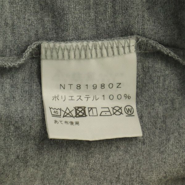 ザノースフェイス NT81980Z アウトドア プリント 半袖 Tシャツ M グレー THE NORTH FACE メンズ