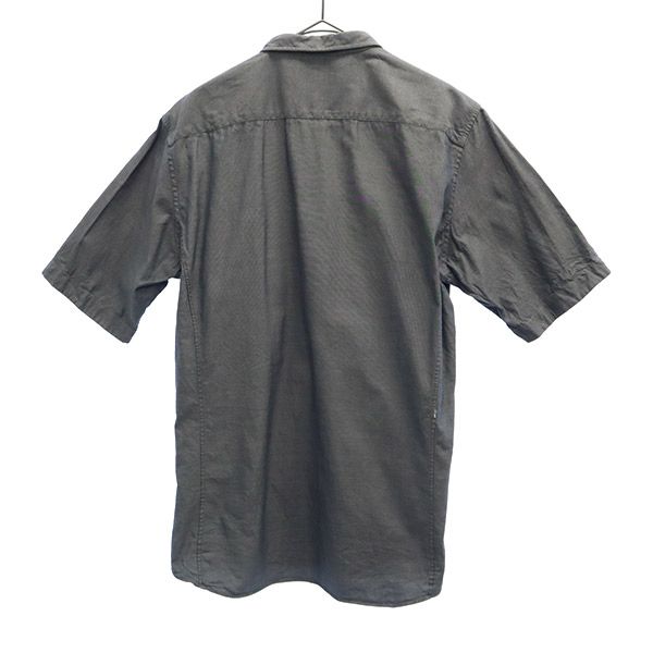 Calvin klein カルバンクライン 半袖 シャツ L グレー メンズ