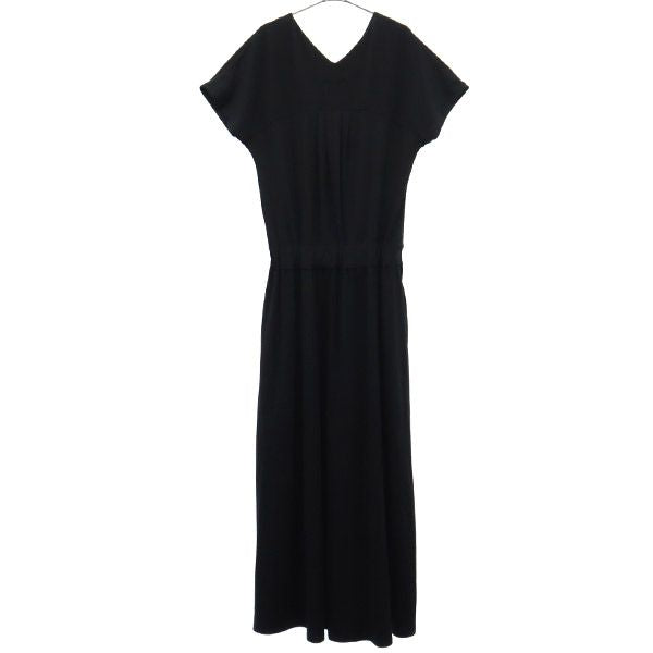 ビューティアンドユースユナイテッドアローズ 半袖 ロングワンピース ブラック BEAUTY&YOUTH UNITED ARROWS レディース