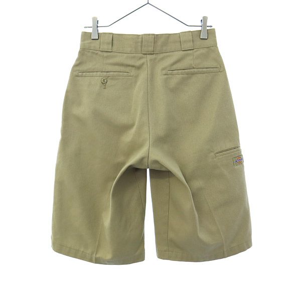 ディッキーズ ワークショートパンツ W28 ベージュ Dickies メンズ