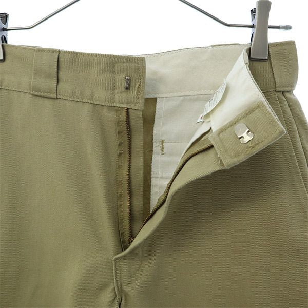 ディッキーズ ワークショートパンツ W28 ベージュ Dickies メンズ
