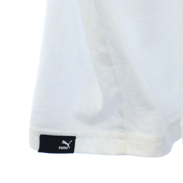 プーマ プリント 半袖 Tシャツ L ホワイト PUMA メンズ