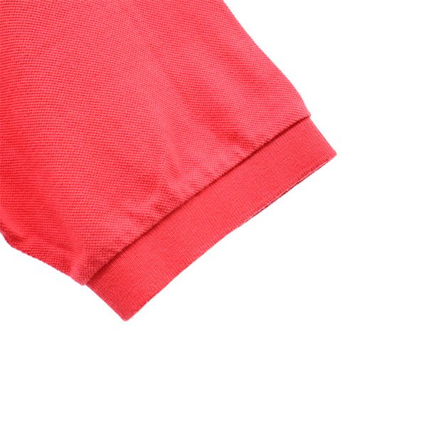 未使用 Polo by Ralph Lauren ポロバイラルフローレン 半袖 ポロシャツ M ピンク 鹿の子 メンズ