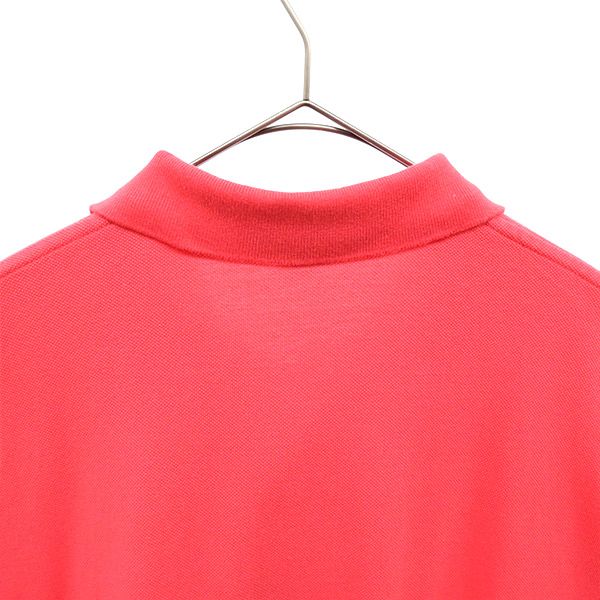 未使用 Polo by Ralph Lauren ポロバイラルフローレン 半袖 ポロシャツ M ピンク 鹿の子 メンズ