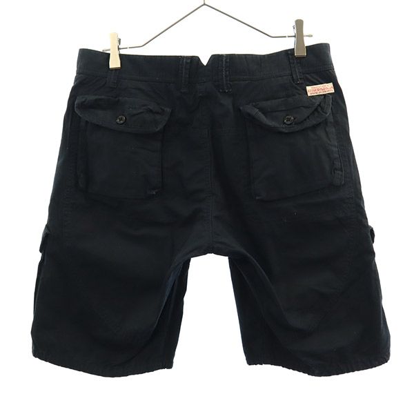ストーンウォルド カーゴショートパンツ L ブラック STONE WOLD メンズ