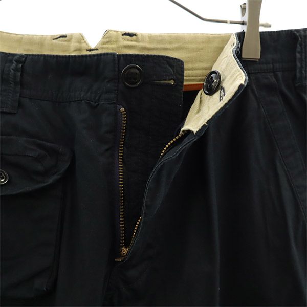 ストーンウォルド カーゴショートパンツ L ブラック STONE WOLD メンズ