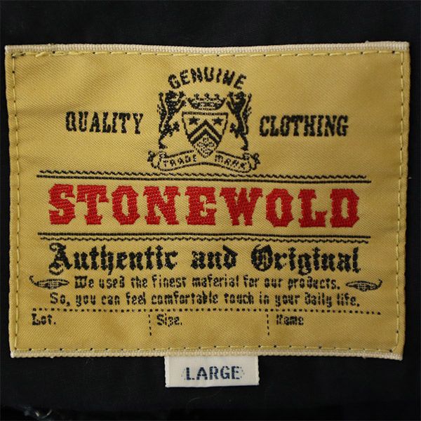 ストーンウォルド カーゴショートパンツ L ブラック STONE WOLD メンズ