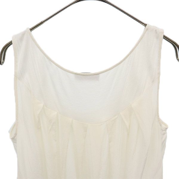 MAX&CO マックスアンドコー タンクトップ S ホワイト レディース