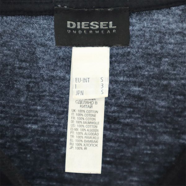 ディーゼル プリント 半袖 Tシャツ S ブラック DIESEL メンズ