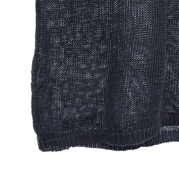 セオリー リネン 半袖 セーター 38 グレー theory ニット レディース