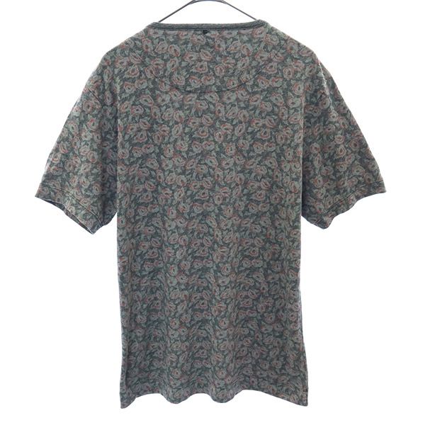 Pretty Green プリティーグリーン 花柄 半袖 Tシャツ 4 グレー メンズ