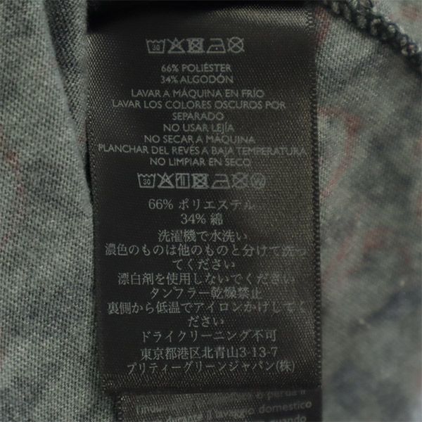 Pretty Green プリティーグリーン 花柄 半袖 Tシャツ 4 グレー メンズ