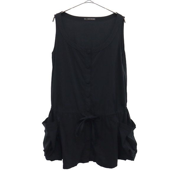 FOXEY NEW YORK フォクシー ニューヨーク ノースリーブ ワンピース 42 ブラック レディース