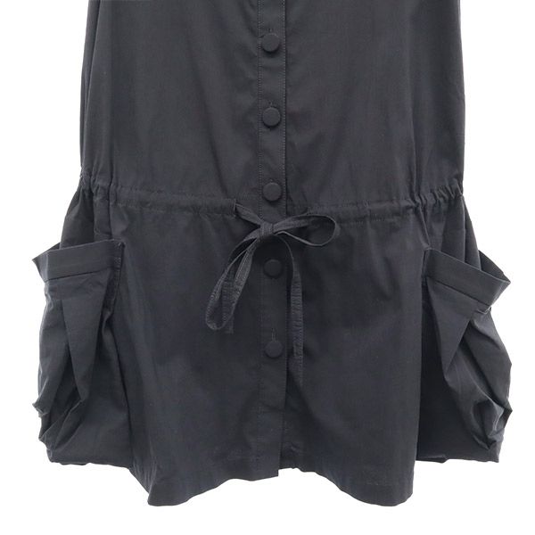 FOXEY NEW YORK フォクシー ニューヨーク ノースリーブ ワンピース 42 ブラック レディース