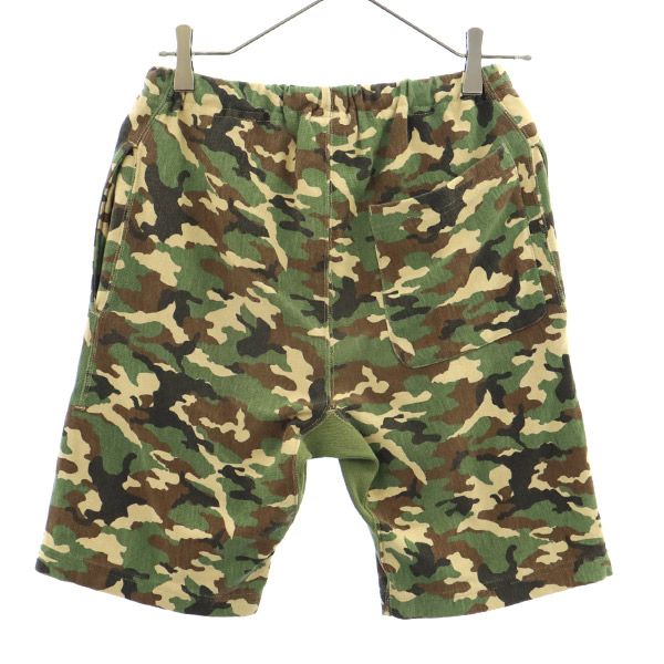 チャンピオン 迷彩柄 リバースウィーブ スウェットショートパンツ S Champion メンズ