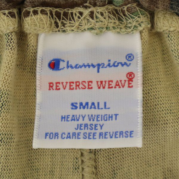 チャンピオン 迷彩柄 リバースウィーブ スウェットショートパンツ S Champion メンズ