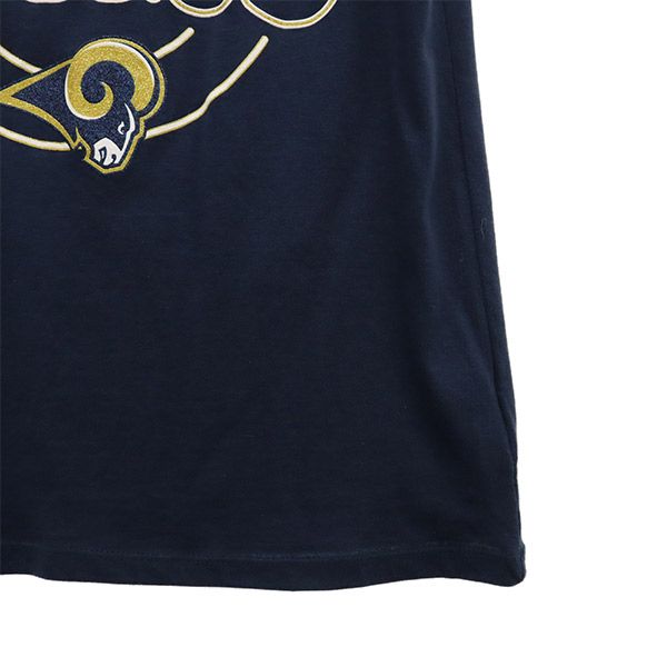 未使用 エヌエフエル プリント 半袖 Tシャツ M ネイビー NFL アメフト レディース