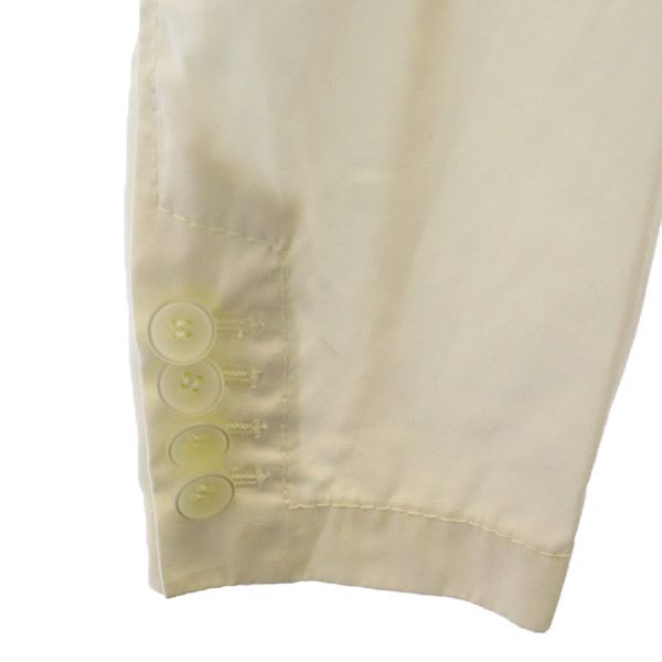 Mabrun マブルン イタリア製 テーラードジャケット 42 ホワイト レディース