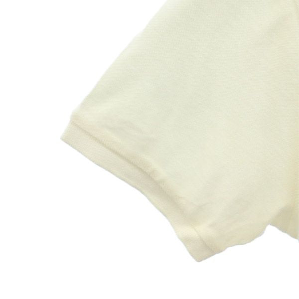 デウスエクスマキナ 半袖 ポロシャツ SMALL ホワイト Deus Ex Machina 鹿の子地 メンズ