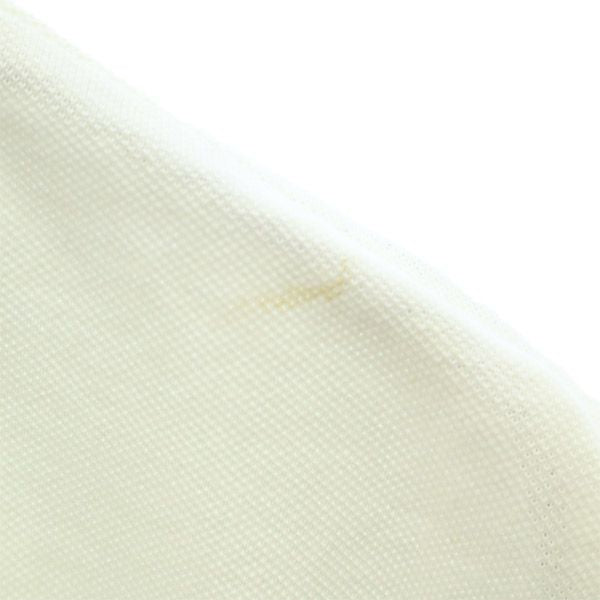 デウスエクスマキナ 半袖 ポロシャツ SMALL ホワイト Deus Ex Machina 鹿の子地 メンズ