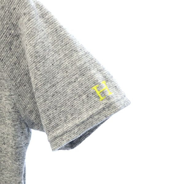 ハリウッドランチマーケット 日本製 半袖 Tシャツ S グレー HOLLYWOOD RANCH MARKET レディース