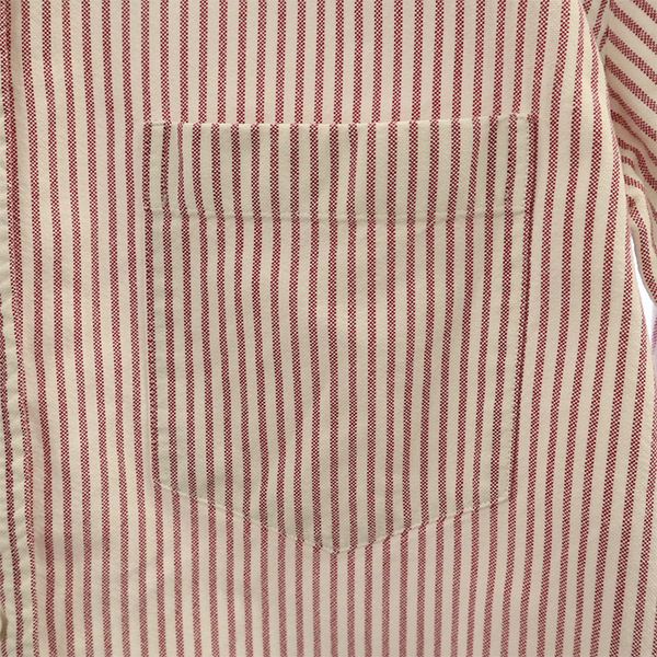 Ron Herman ロンハーマン ブルックリンテイラーズコラボ ストライプ 長袖 ボタンダウンシャツ S ピンク系 レディース