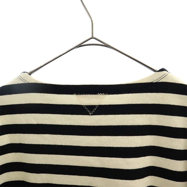 RHC アールエイチシー 日本製 ボーダー 長袖 ボートネック Tシャツ XS Ron Herman ロンT レディース