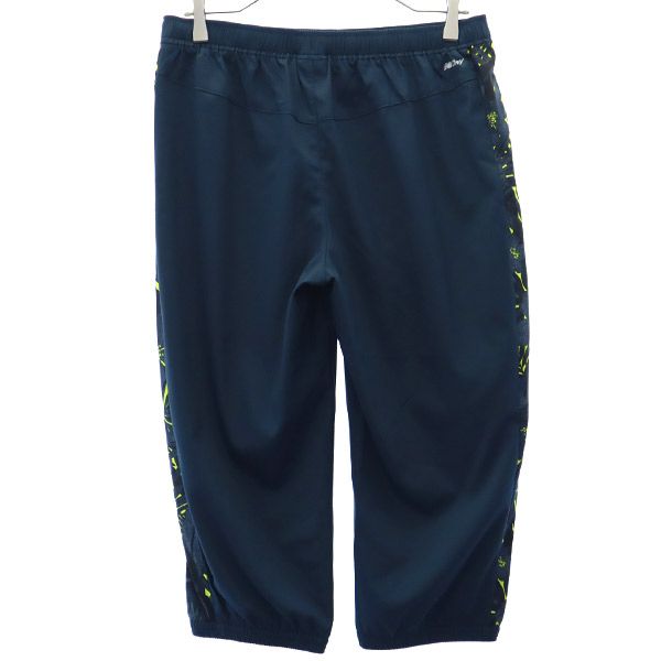 未使用 NEW BALANCE ニューバランス プリント トレーニング ロングパンツ XL グリーン スポーツ レディース