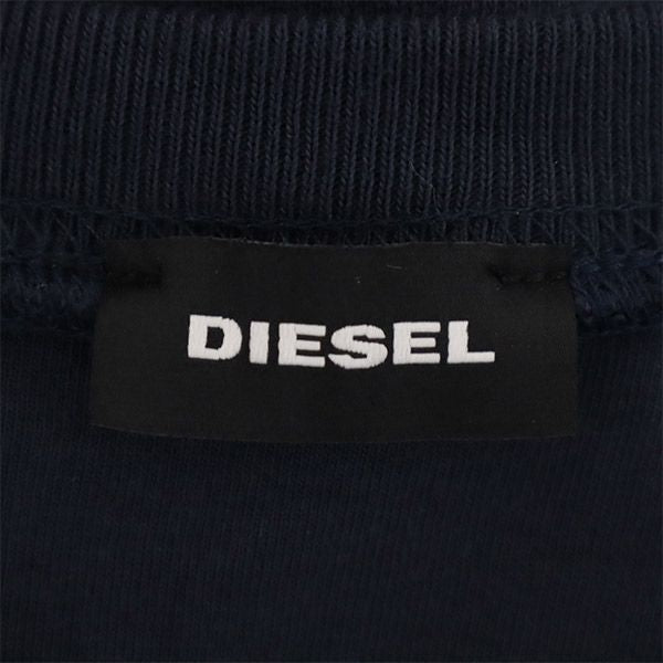 DIESEL ディーゼル プリント 長袖 スウェット トレーナー 16 ネイビー キッズ